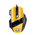 IMICE X7 2400 DPI 7-Key Wired Gaming Mouse with Colorful Breathing Light, Cable Length: 1.8m(Suns...
