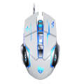 T-WOLF V6 USB Interface 6-Buttons 3200 DPI Wired Mouse Gaming Mechanical Macro Programming 7-Colo...