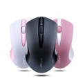 T-WOLF Q2 3-Buttons 1200 DPI 2.4GHz Wireless Mouse(Pink)