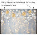 2.1m X 1.5m Christmas Ball Snowflake Party Decorative Photography Background