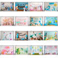 2.1m X 1.5m One Year Old Birthday Photography Background Party Decoration Hanging Cloth(580)