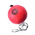 Children Training Football with Detachable Rope(No. 3 Gore Pattern Red)
