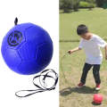 Children Training Football with Detachable Rope(No. 3 Gore Pattern Blue)