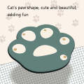 3 PCS XH12 Cats Claw Cute Cartoon Mouse Pad, Size: 280 x 250 x 3mm(Dark Gray)