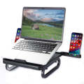 A23 Foldable Notebook Stand With 10-Speed Adjustment Computer Cooling Lifting Stand, Colour: Regu...