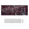300x700x3mm Marbling Wear-Resistant Rubber Mouse Pad(Fraglet Marble)