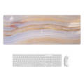 300x800x3mm Marbling Wear-Resistant Rubber Mouse Pad(Broken Marble)