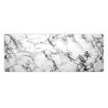 300x800x4mm Marbling Wear-Resistant Rubber Mouse Pad(Mountain Ripple Marble)