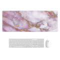 300x800x5mm Marbling Wear-Resistant Rubber Mouse Pad(Zijin Marble)