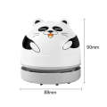 M18 USB Portable Mini Vacuum Cleaner Desktop Keyboard Handheld Cleaner(Panda)