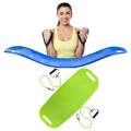 ABS Twist Fitness Balance Board Abdomen Leg Swing Exercise Board Yoga Balance Board(Green + Green...