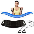 ABS Twist Fitness Balance Board Abdomen Leg Swing Exercise Board Yoga Balance Board(Black + Blue ...
