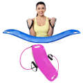 ABS Twist Fitness Balance Board Abdomen Leg Swing Exercise Board Yoga Balance Board(Purple + Purp...
