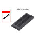 M.2 NVME / NGFF Solid State Drive Troll Type-C3.1 SSD Mobile Hard Disk Box, Style: NGFF Single Cable