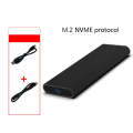M.2 NVME / SATA Mobile Hard Disk Troll Type-C USB3.1 Gen2 Transport Solid State Drive Box, Style:...