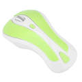 PR-01 1600 DPI 7 Keys Flying Squirrel Wireless Mouse 2.4G Gyroscope Game Mouse(White Green)