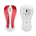 PR-01 1600 DPI 7 Keys Flying Squirrel Wireless Mouse 2.4G Gyroscope Game Mouse(White Red)