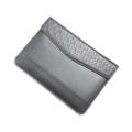 Horizontal  Embossed Notebook Liner Bag Ultra-Thin Magnetic Holster, Applicable Model: 11 -12 inc...