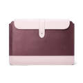 Horizontal Microfiber Color Matching Notebook Liner Bag, Style: Liner Bag (Wine Red), Applicable ...