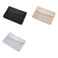 Hand-Woven Computer Bag Notebook Liner Bag, Applicable Model: 12 inch (A1534)(Black)