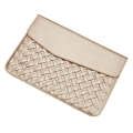 Hand-Woven Computer Bag Notebook Liner Bag, Applicable Model: 15 inch (A1707 / 1990/1398/2141)(Go...
