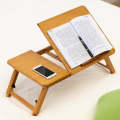 741ZDDNZ Bed Use Folding Height Adjustable Laptop Desk Dormitory Study Desk, Specification: Mediu...