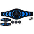 1082 EMS Muscle Training Abdominal Muscle Stimulator Home Fitness Belt(4 Pieces Belt)