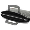 YOBAN Y-923-1 Casual Laptop Bag Waterproof Tablet Business Bag, Size: 14 inch(Dark Gray)