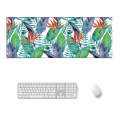 800x300x4mm Office Learning Rubber Mouse Pad Table Mat(8 Tropical Rainforest)