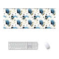 800x300x4mm Office Learning Rubber Mouse Pad Table Mat(9 Tropical Rainforest)