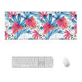 800x300x4mm Office Learning Rubber Mouse Pad Table Mat(11 Tropical Rainforest)