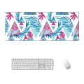800x300x5mm Office Learning Rubber Mouse Pad Table Mat(10 Tropical Rainforest)