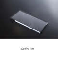 Rectangular 19.5x9.4x1cm Transparent Acrylic Geometric Photo Props Photography Background Plate O...