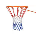 Outdoor Round Rope Basketball Net, Colour: 5.0mm Long Heavy Polyester(Red White Blue)