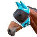 Elastic Breathable Horse Mask Anti-Mosquito And Insect-Proof Cover, Specification: L:80x114x45cm(...