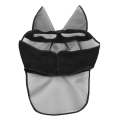 Summer Anti-Mosquito Breathable And Comfortable Horse Mask M(Black)