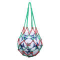 Bold Solid Mesh Ball Storage Bag(Red Green)