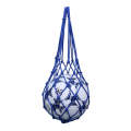 Bold Solid Mesh Ball Storage Bag(Full Blue)