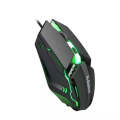 2 PCS K-Snake M11 4 Keys 1600DPI Luminous Game Wired Mouse Notebook Desktop USB Wired Mouse, Cabl...