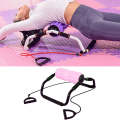 3 In 1 Indoor Multifunctional Yoga Foam Roller + Push-Up Holder + Pull Rope Fitness Equipment Set...