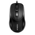 2 PCS Cadeva 006 3 Keys Wired Mouse Household Computer Mouse(USB Interface)