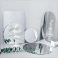 5 PCS Acrylic Geometric Mirror Reflector Photo Props Shooting Background, Colour: Round Diameter ...