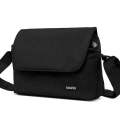 Baona BN-H013 Camera Shoulder Bag SLR Lens Storage Handbag(Light-Thin Black)
