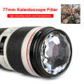 77mm 77mm Kaleidoscope Prism Foreground Blur Camera Glass Filter Lens