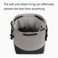 Baona Waterproof Micro SLR Camera Bag Protective Cover Drawstring Pouch Bag, Color: Small Gray