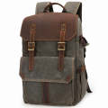 K-011 Outdoor Shoulder Digital Camera Bag Batik Canvas Waterproof Large-Capacity Photography Back...