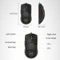 DELUX M700BU 7 Keys Wired Games Mouse Desktop Wired Mouse, Style: 3325 (Support 10000DPI)