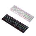 LEAVEN K880 104 Keys Gaming Green Axis Office Computer Wired Mechanical Keyboard, Cabel Length:1....