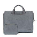 LiSEN LS-116 Simple Laptop Bag Business Laptop Liner Bag, Size: 11.6 inch(Snowflake Nylon Gray)