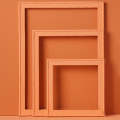 3 in 1 Different Sizes Morandi Color Wooden Photo Frame Series Color Spray Paint Photo Props Phot...